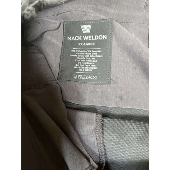 Mack Weldon Radius Jogger Pants Mens XXLarge Grey Performance Lightweight - Picture 3 of 10